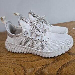 Adidas Kids White Sneakers